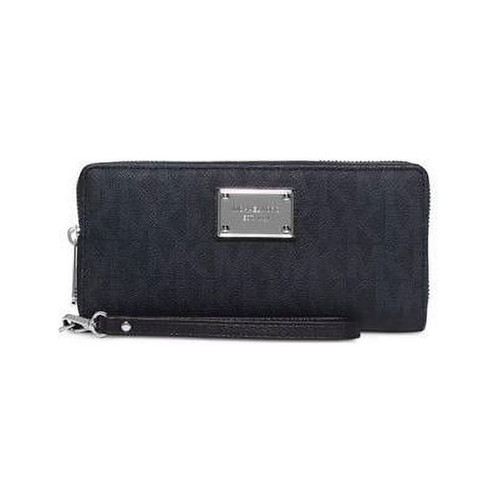 Michael Kors Jet Set Item Travel Continental Wallet Baltic blue/silver 32S6STTE9V-444