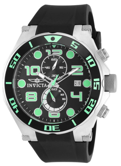 Invicta Men's 15394 Pro Diver Quartz Multifunction Black Dial Watch