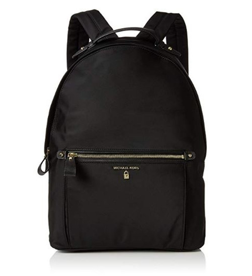 Michael Kors Women Nylon Kelsey Backpack Handbag, Black 30F7GO2B7C-001