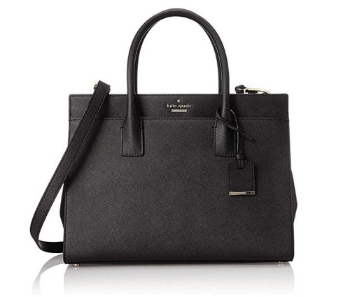 kate spade new york Cameron Street Candace Satchel Bag, Black, One Size ...