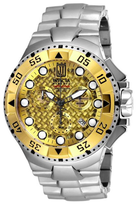 Invicta Men's 17843 JT Quartz Chronograph Gold Dial Watch