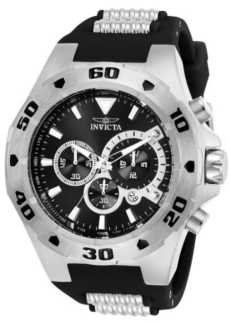 Invicta Men's 24676 Pro Diver Quartz Multifunction Black Dial Watch