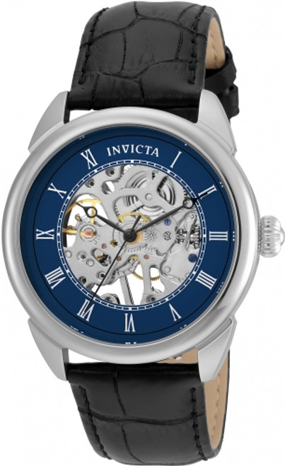 Invicta Men's 23534 Specialty Mechanical 3 Hand Blue Dial Watch