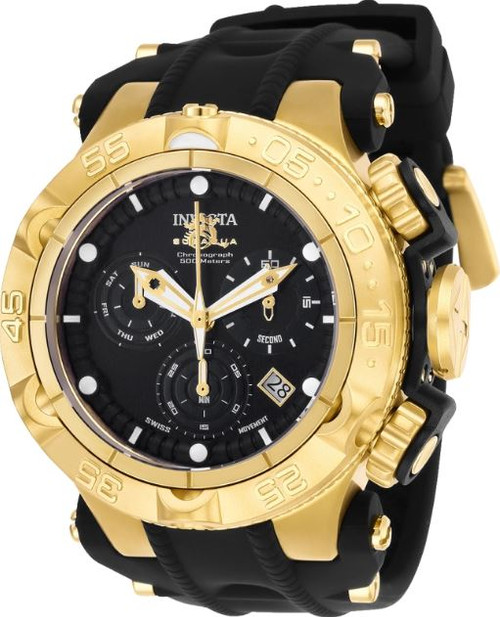 Invicta Men's 25354 Subaqua Quartz Chronograph Black Dial Watch