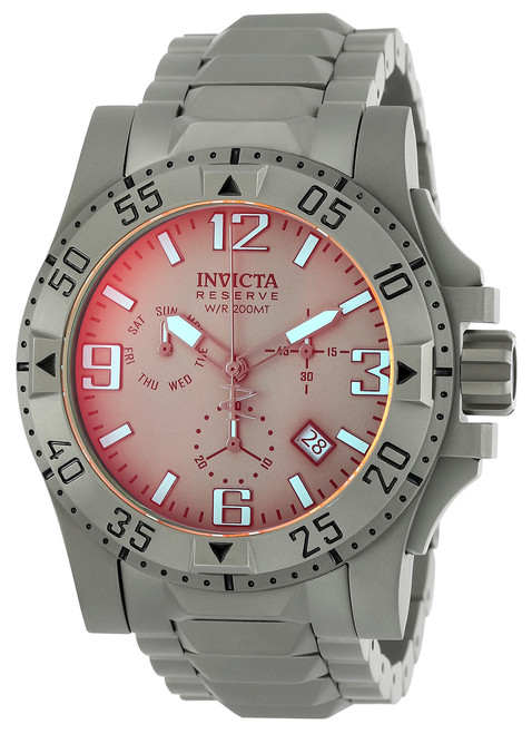 Invicta Men's 25044 Reserve Quartz 3 Hand Titanium Dial Watch