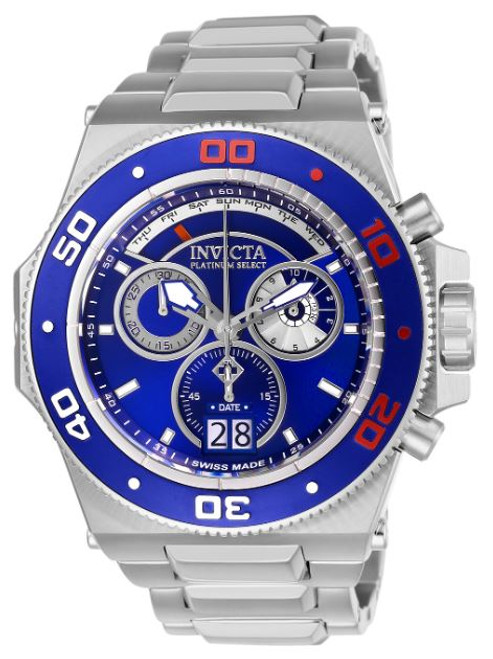 Invicta Men's 26048 Akula Quartz Chronograph Blue Dial Watch