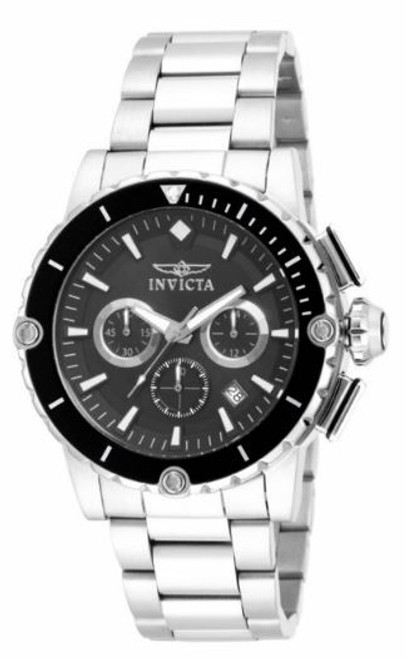 Invicta Men's 15398 Pro Diver Quartz Chronograph Black Dial Watch