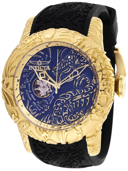 Invicta Men's 26434 S1 Rally Automatic 3 Hand Blue Dial Watch