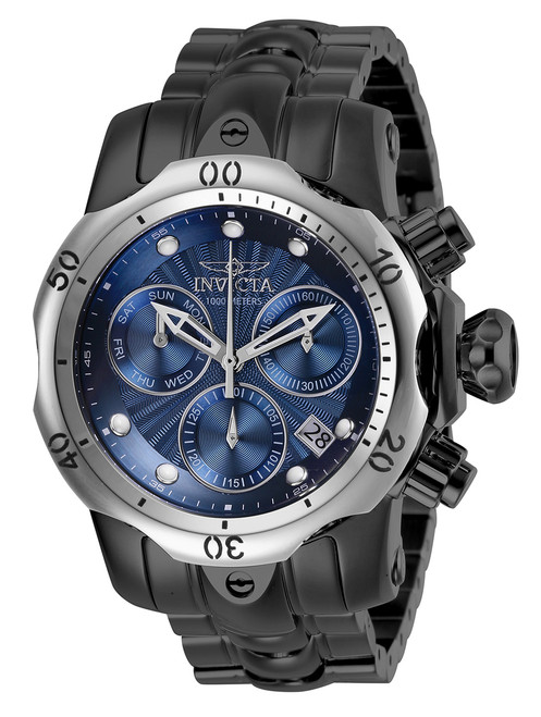 Invicta Boy 13907 Venom Quartz Chronograph Blue Dial Watch