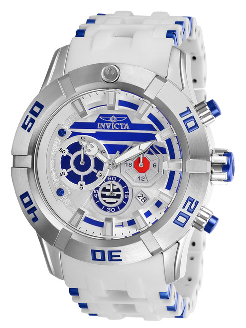 Invicta Men's 26551 Star Wars Quartz Multifunction Silver Dial Watch