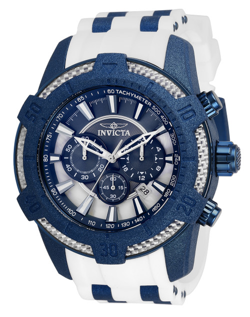 Invicta Men's 26610 Pro Diver Quartz Multifunction White Dial Watch