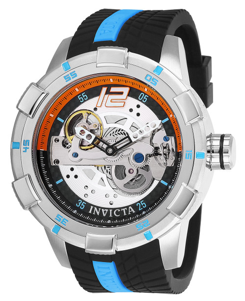 Invicta Men's 26618 S1 Rally Automatic 3 Hand Black Dial Watch