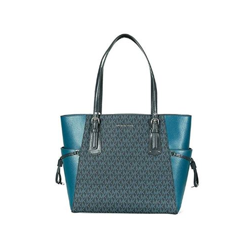 Michael Kors Voyager Logo Color-Block Tote 30F8SV6T4B-489