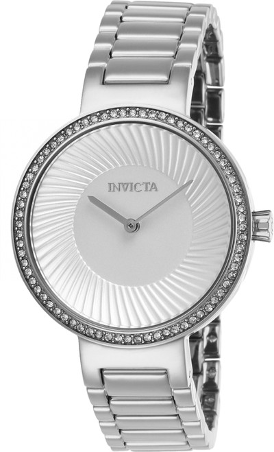 Invicta Women's 26998 Specialty Quartz 2 Hand Silver Dial Watch