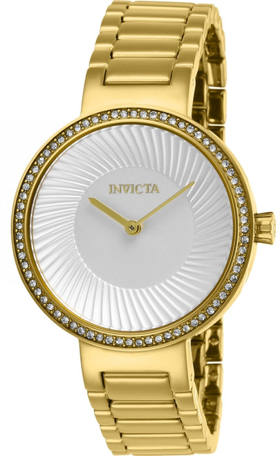 Invicta Women's 27000 Specialty Quartz 2 Hand Silver Dial Watch