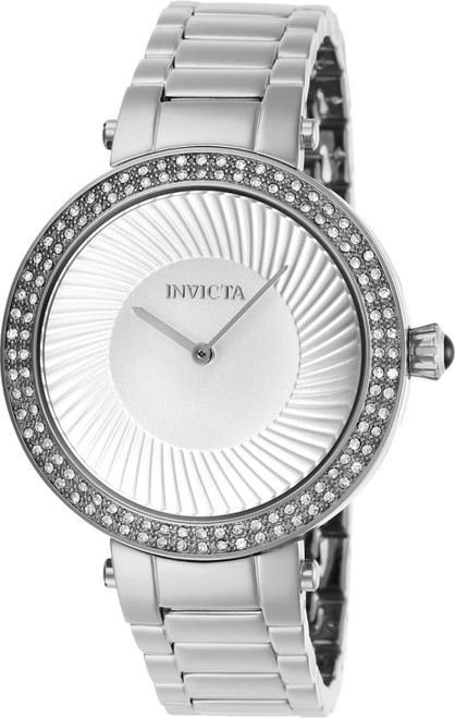 Invicta Women's 27002 Specialty Quartz 2 Hand Silver Dial Watch