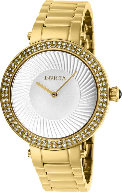 Invicta Women's 27004 Specialty Quartz 2 Hand Silver Dial Watch