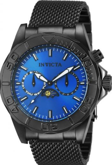 Invicta Men's 10603 Pro Diver Quartz Multifunction Blue Dial Watch
