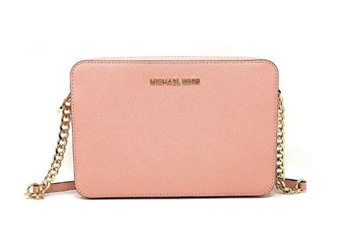 michael kors jet set east west crossbody saffiano leather