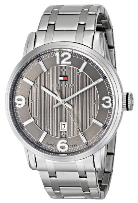 tommy hilfiger men's 1791141 cool sport analog display quartz silver watch