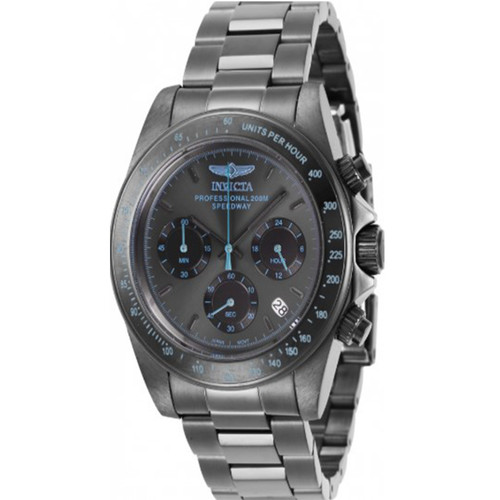 Invicta Men's 27772 Speedway Quartz Chronograph Gunmetal Dial Watch