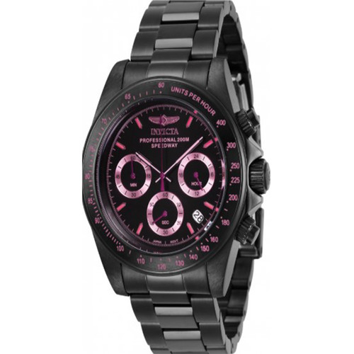 Invicta Men's 27773 Speedway Quartz Chronograph Black Dial Watch