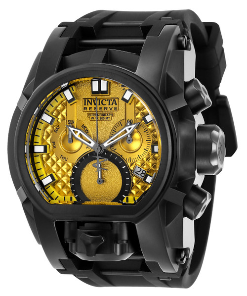 Invicta  Men's 26716 Reserve Quartz Chronograph Yellow Dial Watch