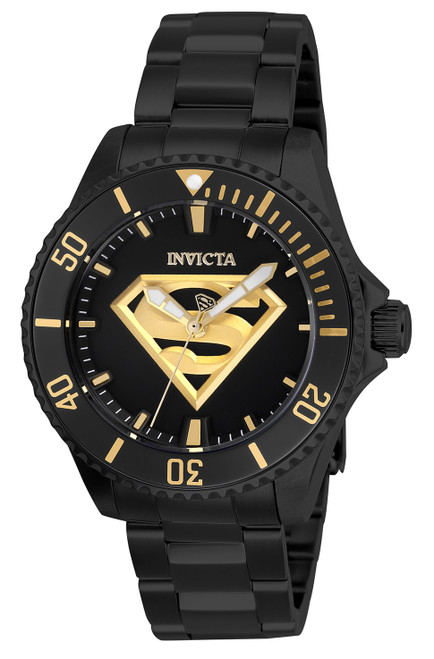 Invicta Women's DC Comics 26899 Automatic 3 Hand Black Dial Watch