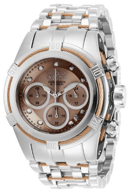 Invicta Women's 27858 Bolt Quartz 3 Hand Copper, Silver Dial Watch