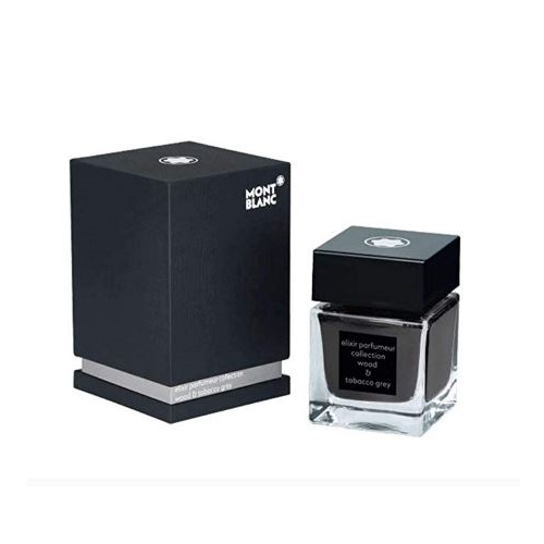 Montblanc Ink Bottle 50 ml, Elixir Parfumeur, Wood & Tobacco scent, Gray (118215)