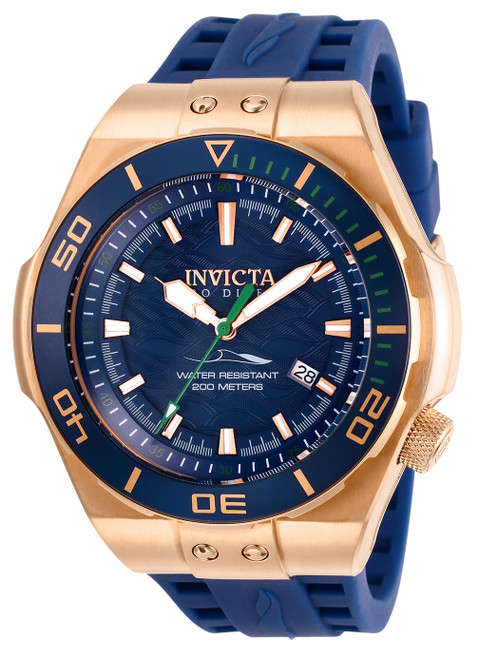 Invicta Men's 26337 Pro Diver Automatic 3 Hand Blue Dial Watch