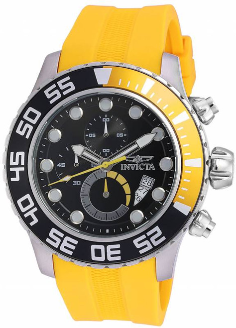 Invicta Men's 19244 Pro Diver Quartz Multifunction Black Dial Watch