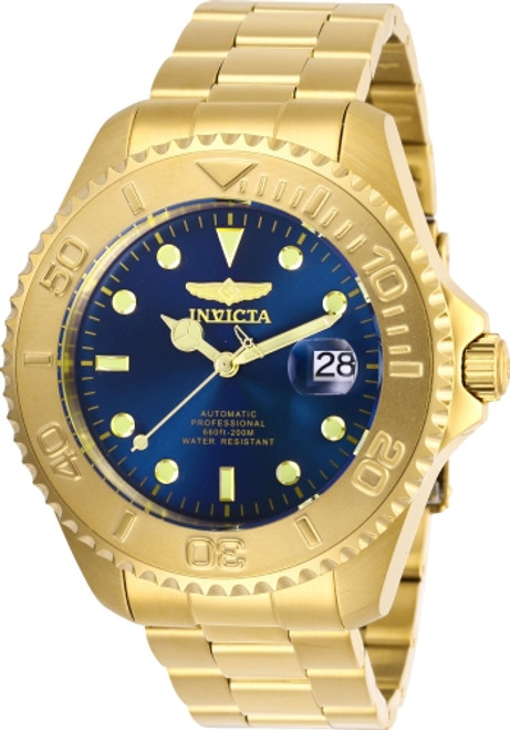 Invicta Men's 28951 Pro Diver Automatic 3 Hand Blue Dial Watch