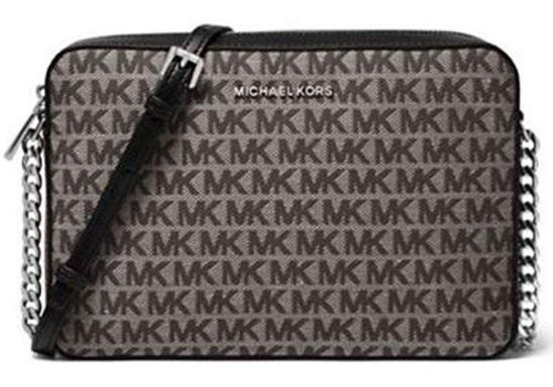 MICHAEL KORS Grey Jet Set Large Saffiano Leather Bag #41130 – ALL YOUR BLISS