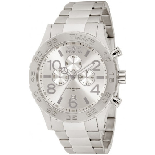 Invicta Men's 1269 Specialty Quartz Chronograph Silver Dial Watch