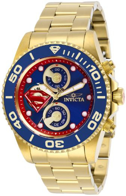 Invicta Men's 29064 DC Comics Quartz Chronograph Blue Dial Watch