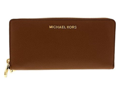 Michael Kors Women's Jet Set Travel Zip Around Continental Wallet No Size (Luggage) 35T7GTVE7L-230