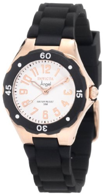 Invicta Women's 1631 Angel Collection Rubber Watch