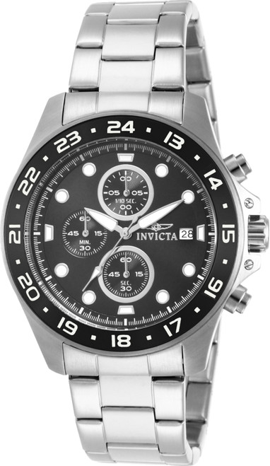 Invicta Men's 15204 Pro Diver Quartz Multifunction Black Dial Watch