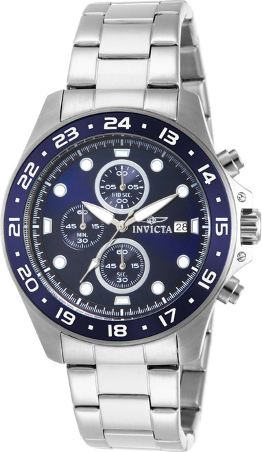 Invicta Men's 15205 Pro Diver Quartz Multifunction Blue Dial Watch