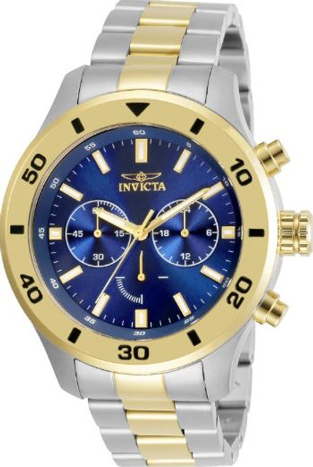 Invicta Men's 28893 Specialty Quartz Chronograph Blue Dial Watch