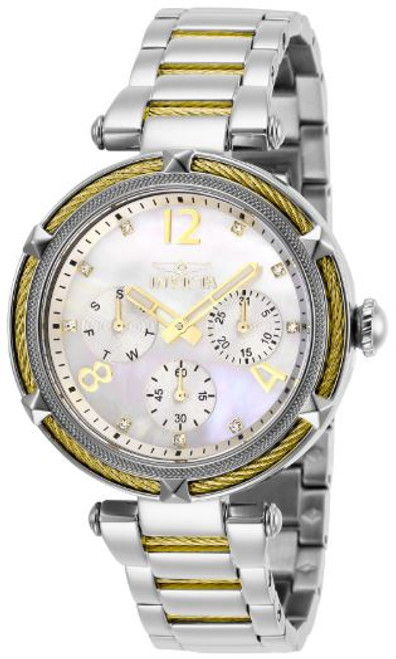 Invicta Women's 29135 Bolt Quartz 3 Hand White Dial Watch