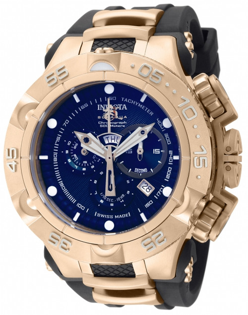 invicta Men's 12883 Subaqua Quartz Chronograph Blue Dial Watch