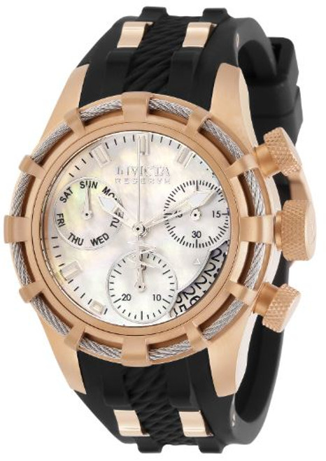 Invicta Women's 30532 Reserve Quartz Chronograph White Dial Watch