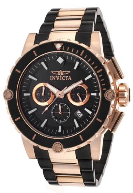 Invicta Men's 15403 Pro Diver Quartz Chronograph Black Dial Watch