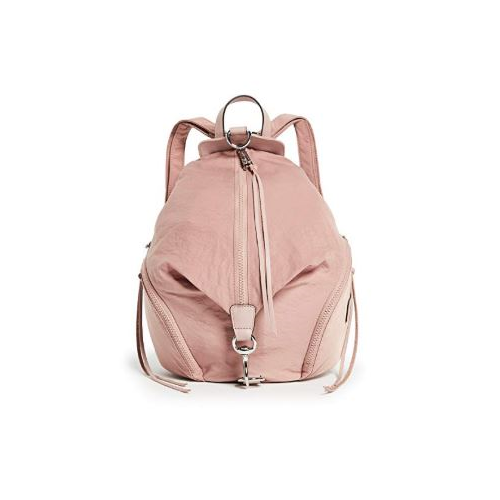 Rebecca Minkoff Women's Nylon Julian Backpack, Vintage Pink, One Size HS18EWNB01-301