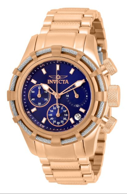 Invicta Women's 30473 Bolt Quartz Chronograph Blue Dial Watch