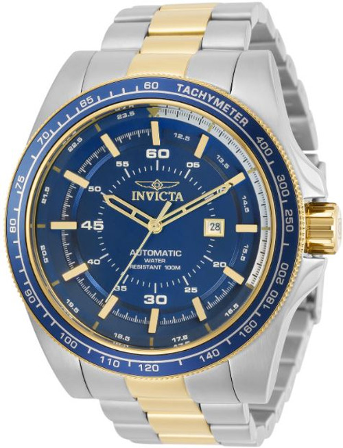 Invicta Men's 30521 Speedway Automatic 3 Hand Blue Dial Watch