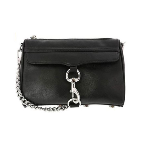 Rebecca Minkoff Mac Mini Leather Shoulder Bag, Black HS16EFCX01-001