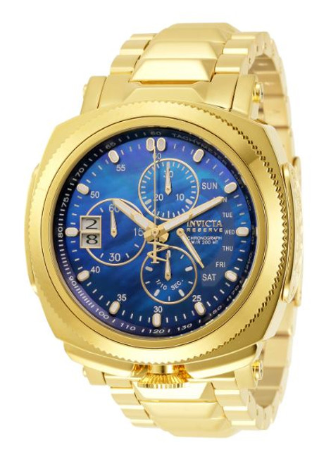 Invicta Men's 30840 Reserve Quartz Chronograph Blue Dial Watch